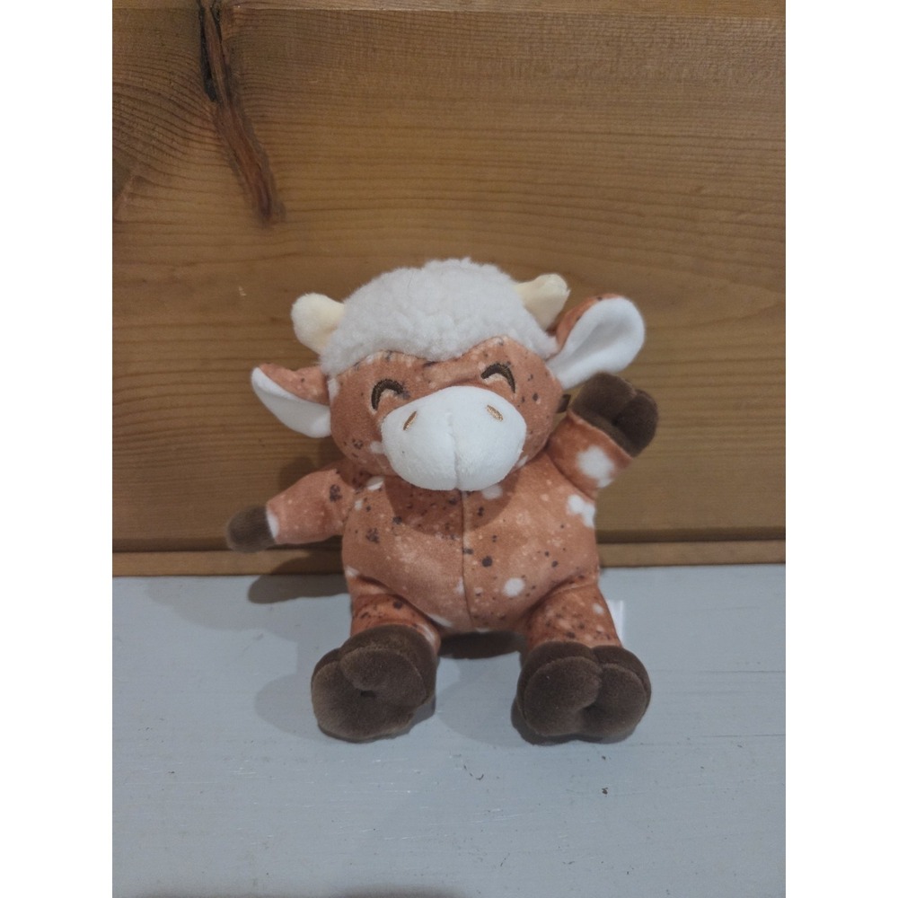 Moo Mates by‎ Russ Cow Ice Cream Scented 4" Plush - Rocky Road D21